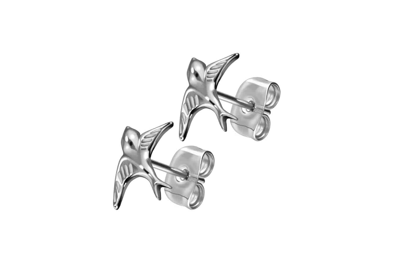 Titan Ohrstecker SCHWALBE