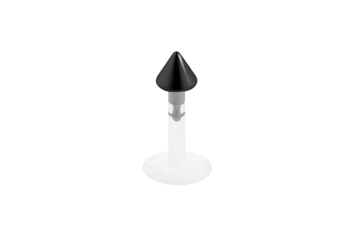 PTFE labret with surgical steel cone - plug in system ++SALE++
