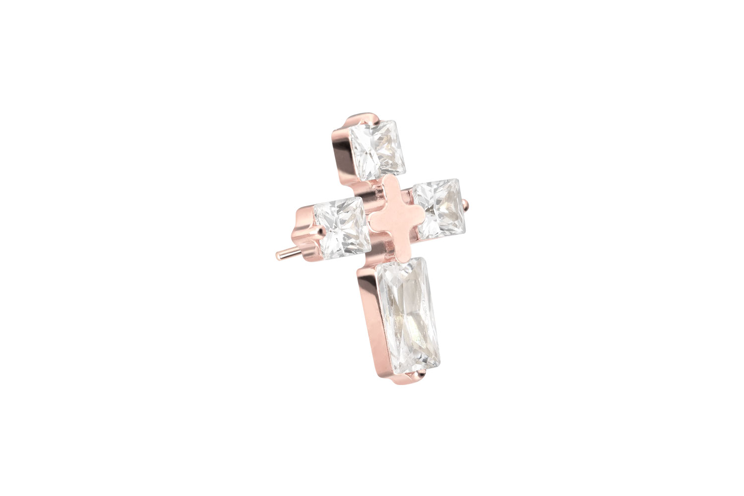 Titan Aufsatz mit Push Pin KRISTALLKREUZ