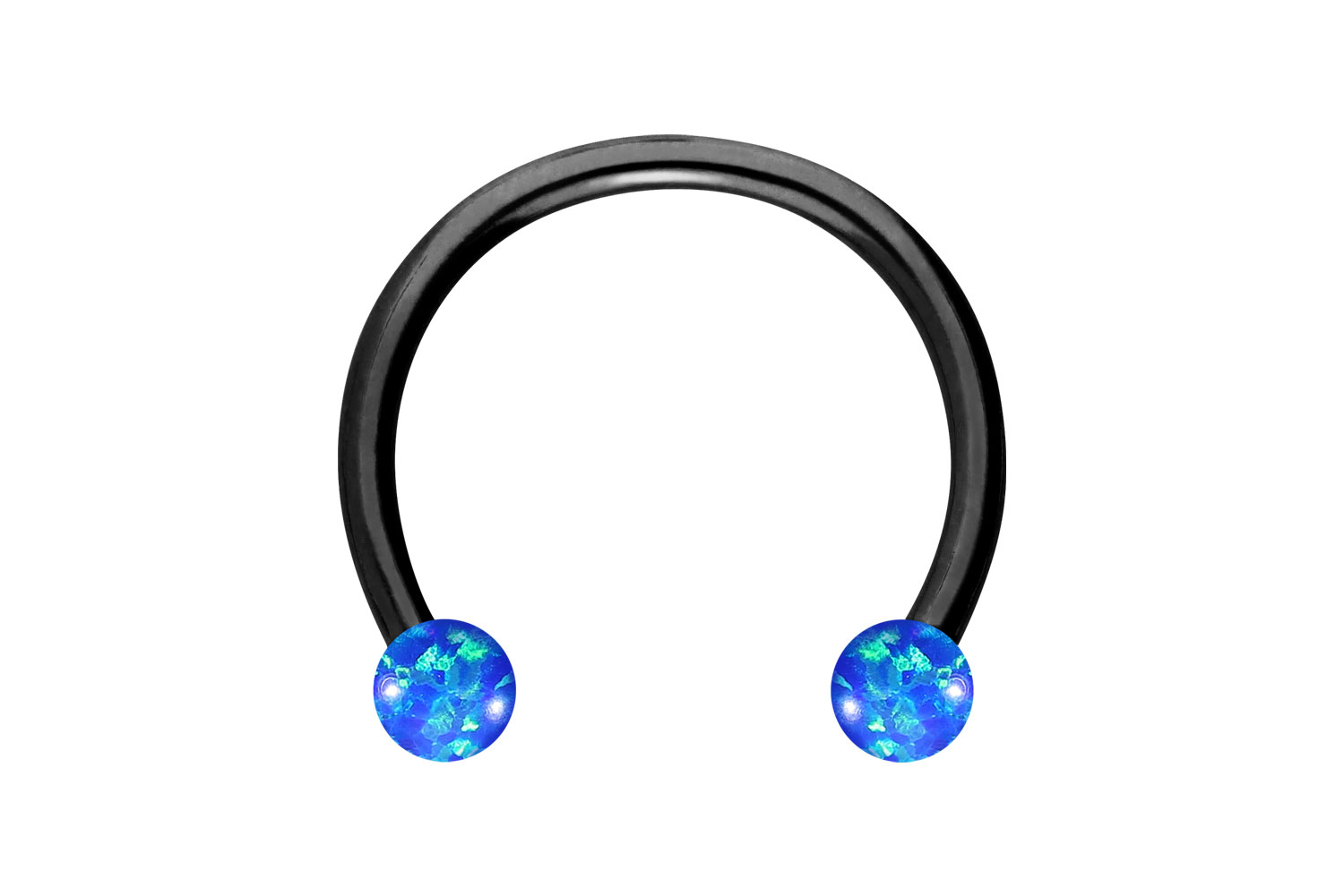 Titan Hufeisenring SYNTHETISCHE OPALE