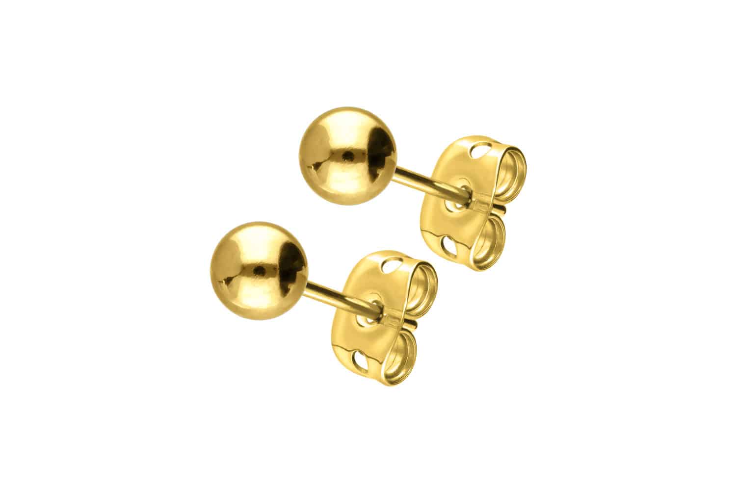 Titanium ear studs BALL