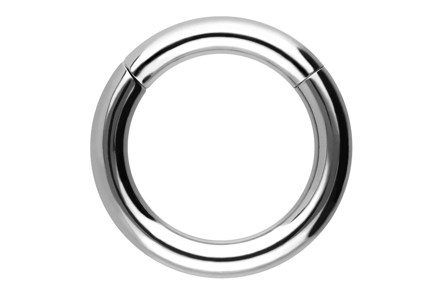 Titanium segment ring clicker