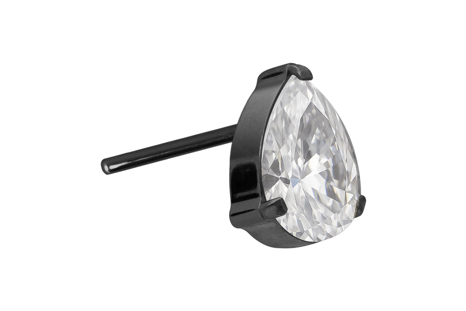 Titan Aufsatz mit Push Pin KRISTALLTROPFEN