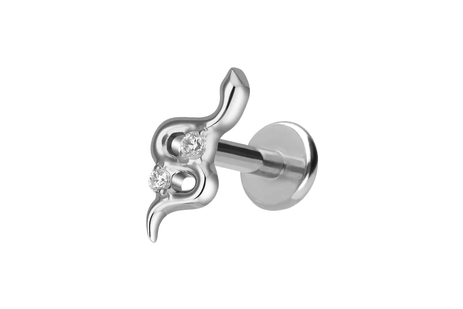 Titan Labret mit Push Fit SCHLANGE