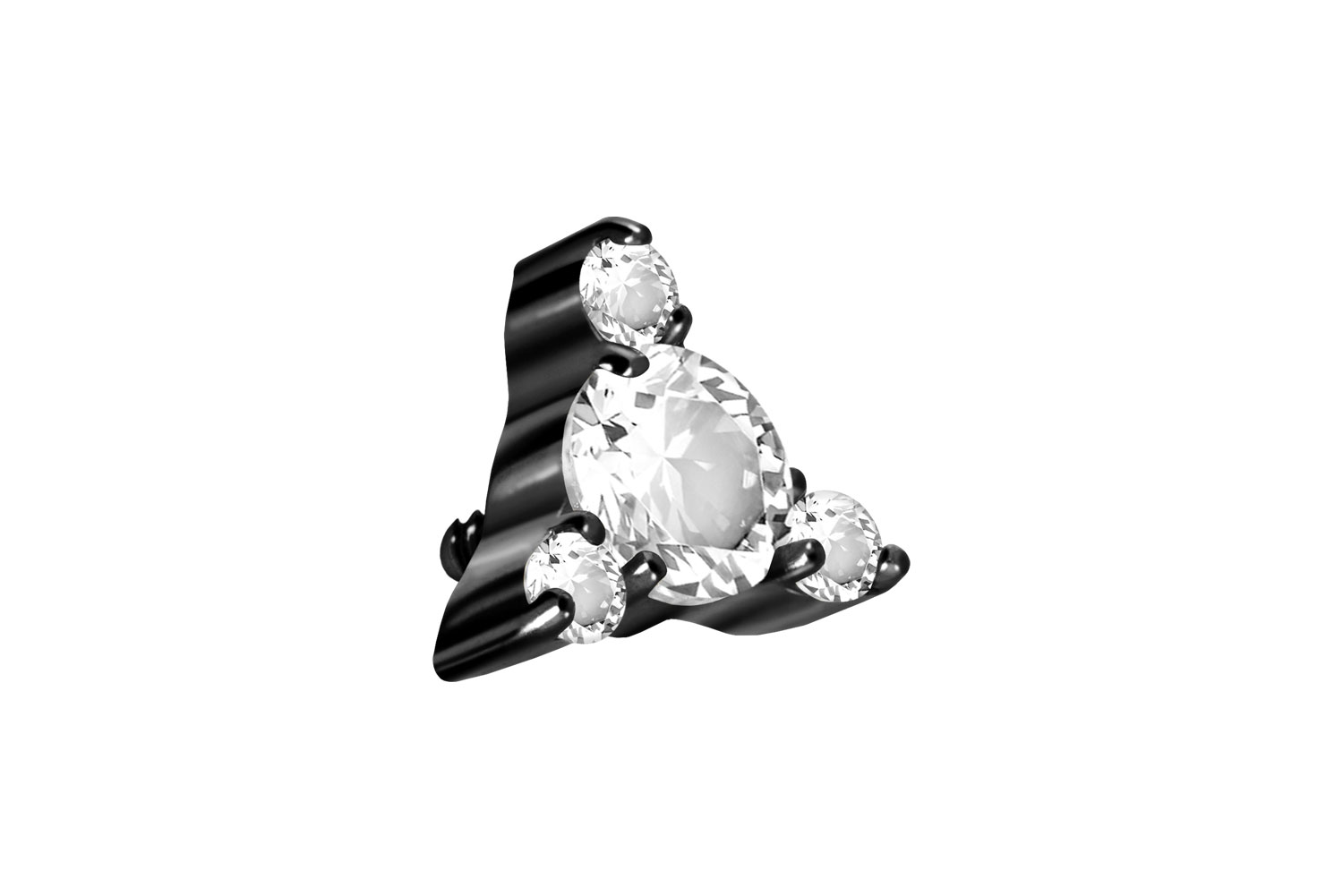 Titan Schraubaufsatz mit Außengewinde KRISTALLDREIECK ++SALE++