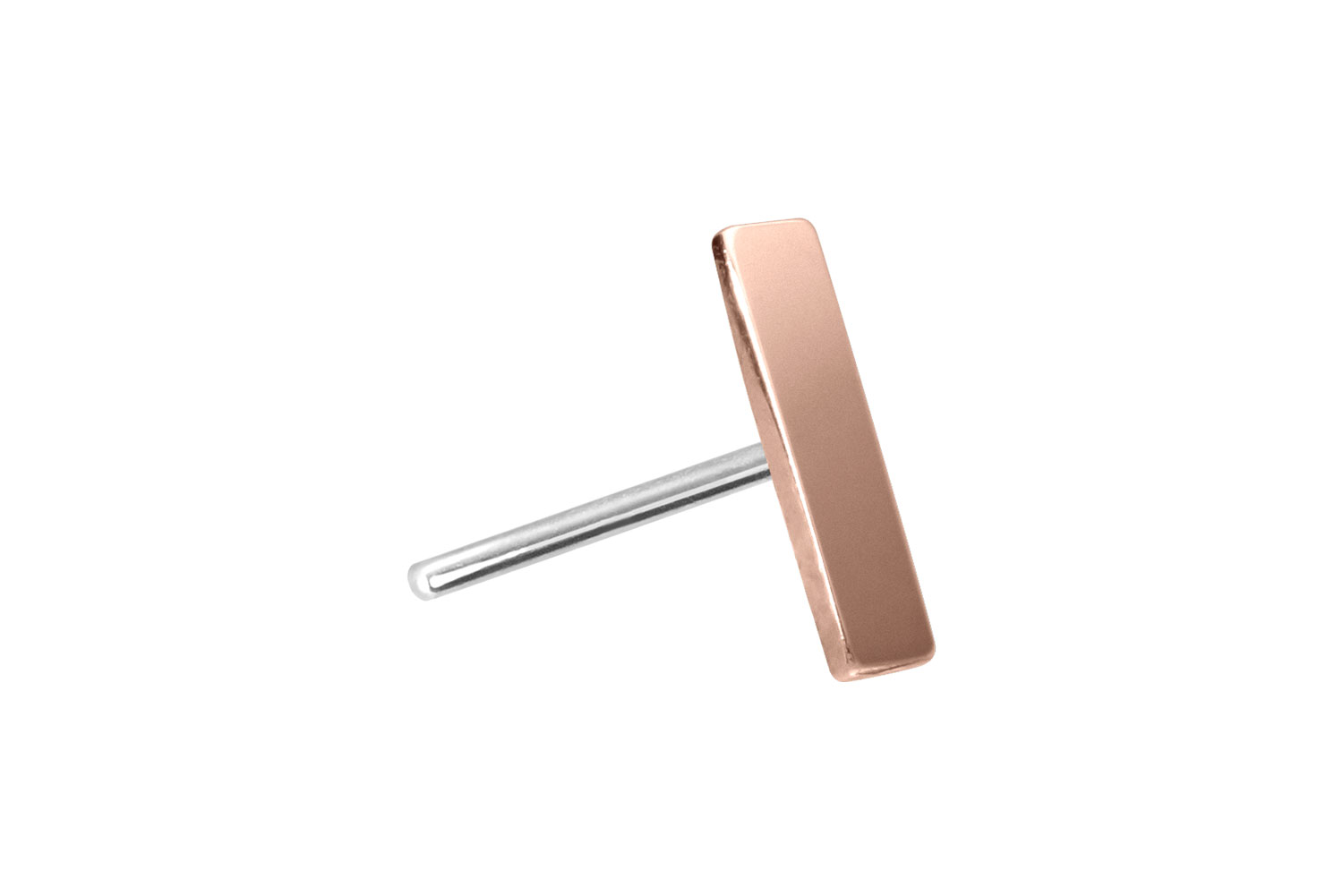 14 Karat Gold Aufsatz mit Titan Push Pin BALKEN