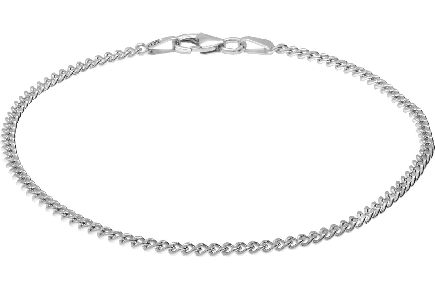 925er Silber Panzerarmband rhodiniert ++SALE++
