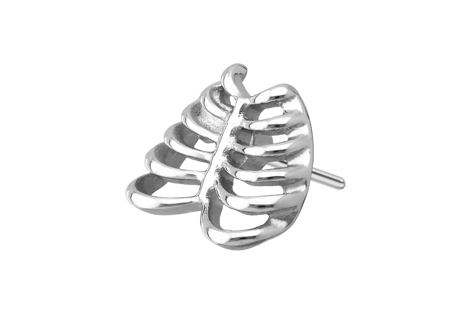 Titanium attachment with push pin SKELETON TORSO