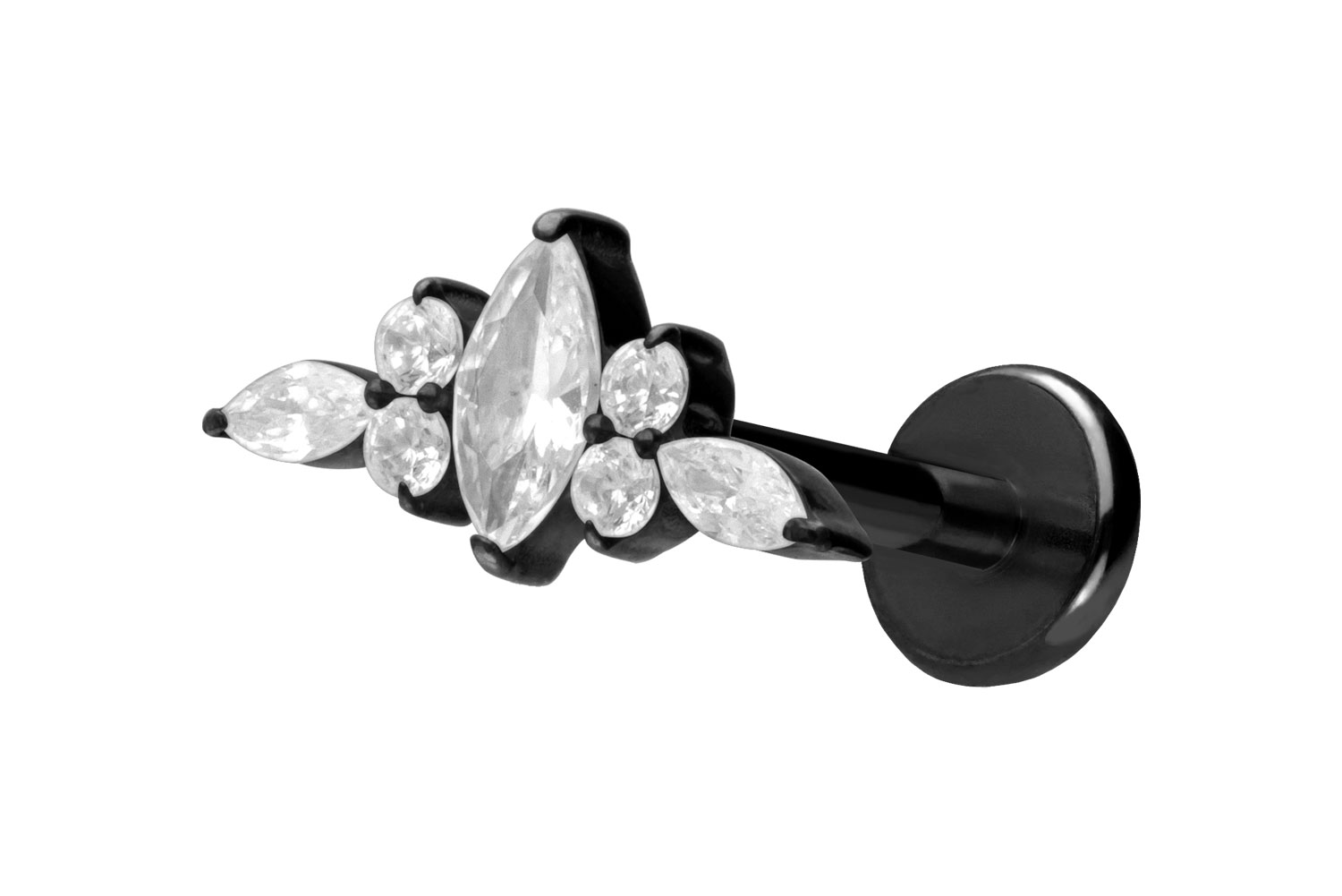 Titan Labret mit Push Fit DESIGN