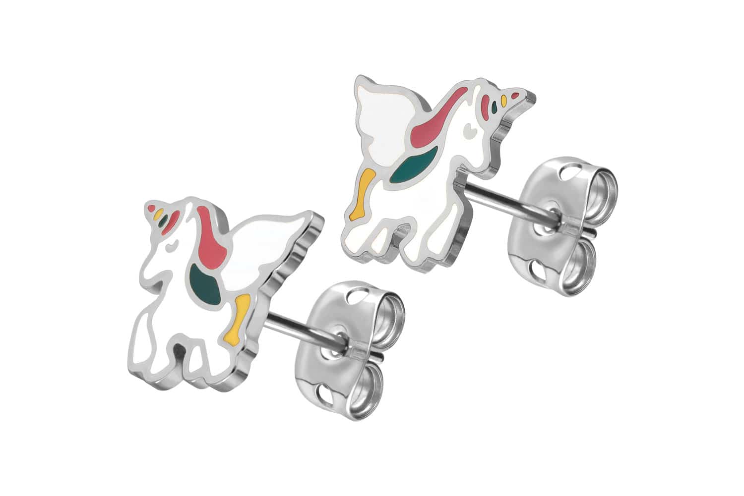 Titan Ohrstecker EINHORN