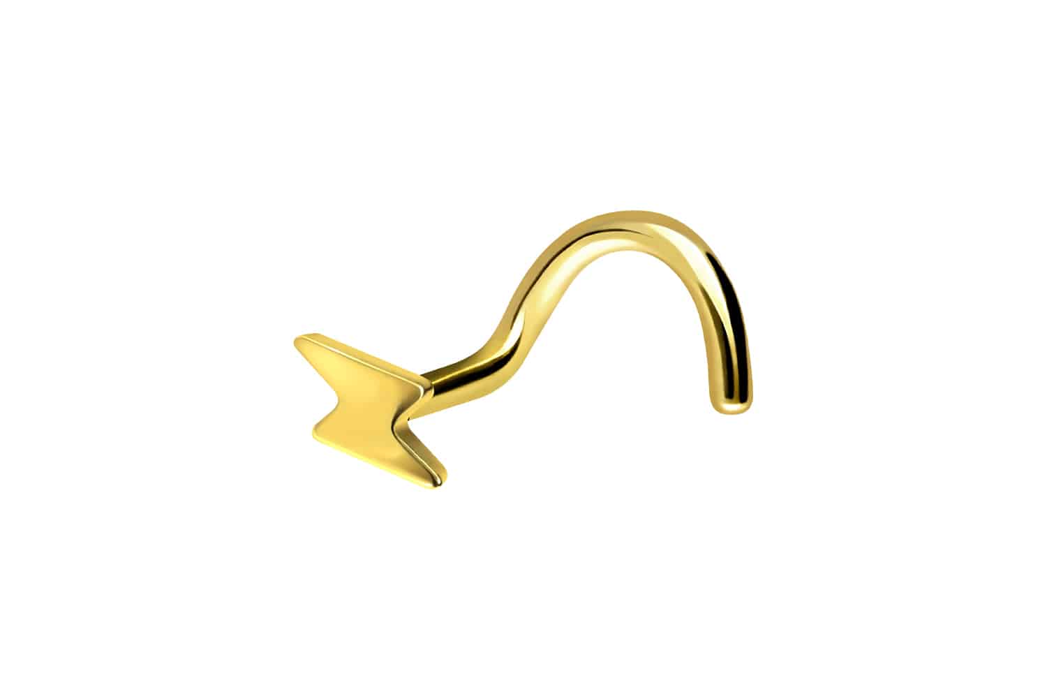 Titan Nasenstecker Spirale BLITZ