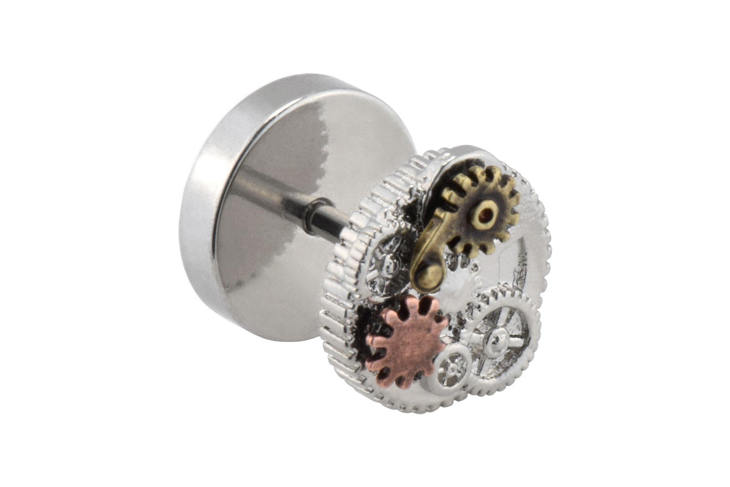 Chirurgenstahl Fake Plug UHRWERK ++SALE++