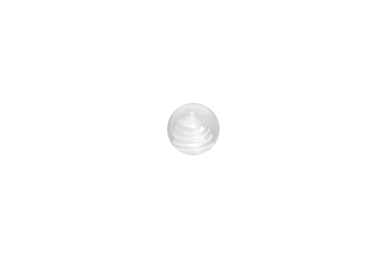 Acrylic screw-in ball