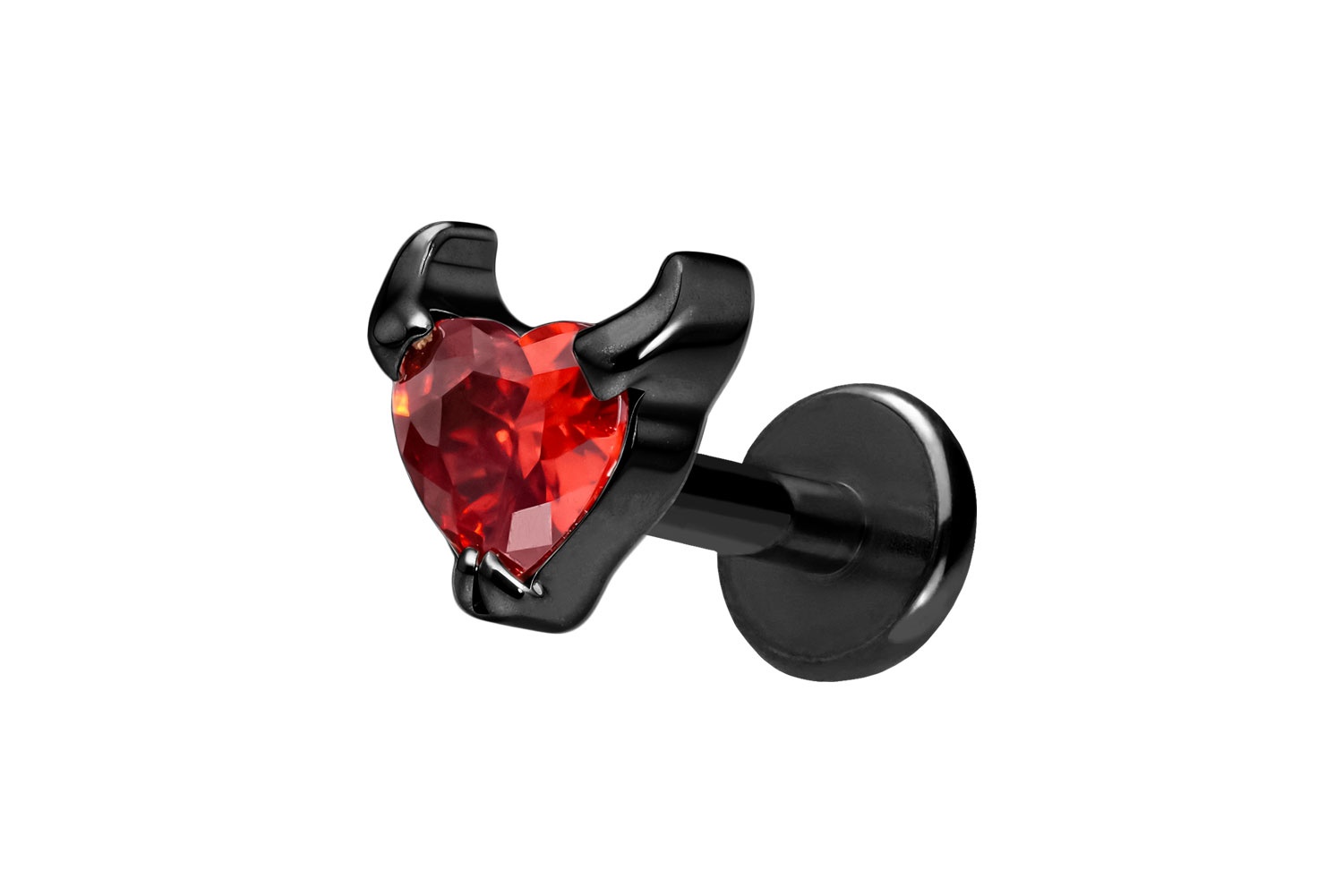 Titan Labret mit Push Fit TEUFELSHERZ