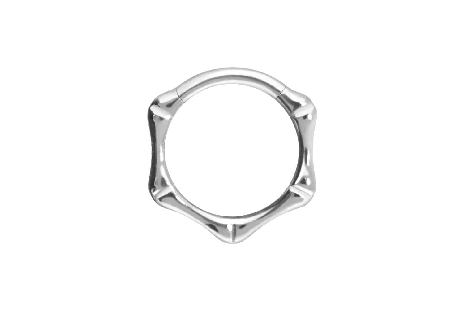 Titanium segment ring clicker BONES