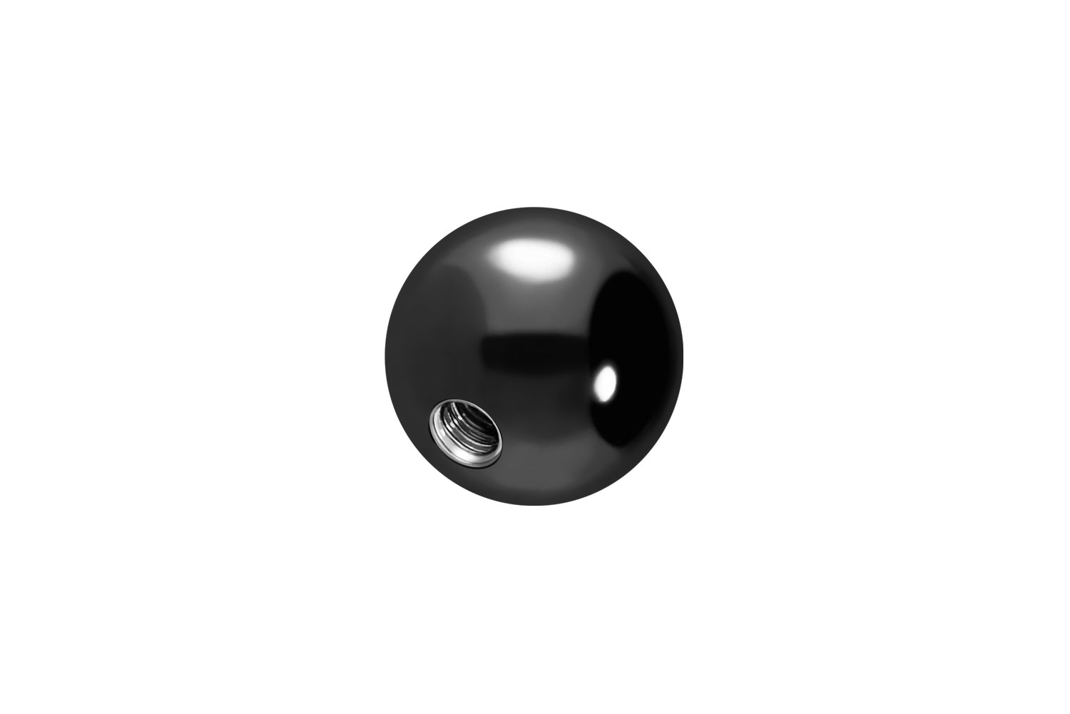 Titanium screw-in ball