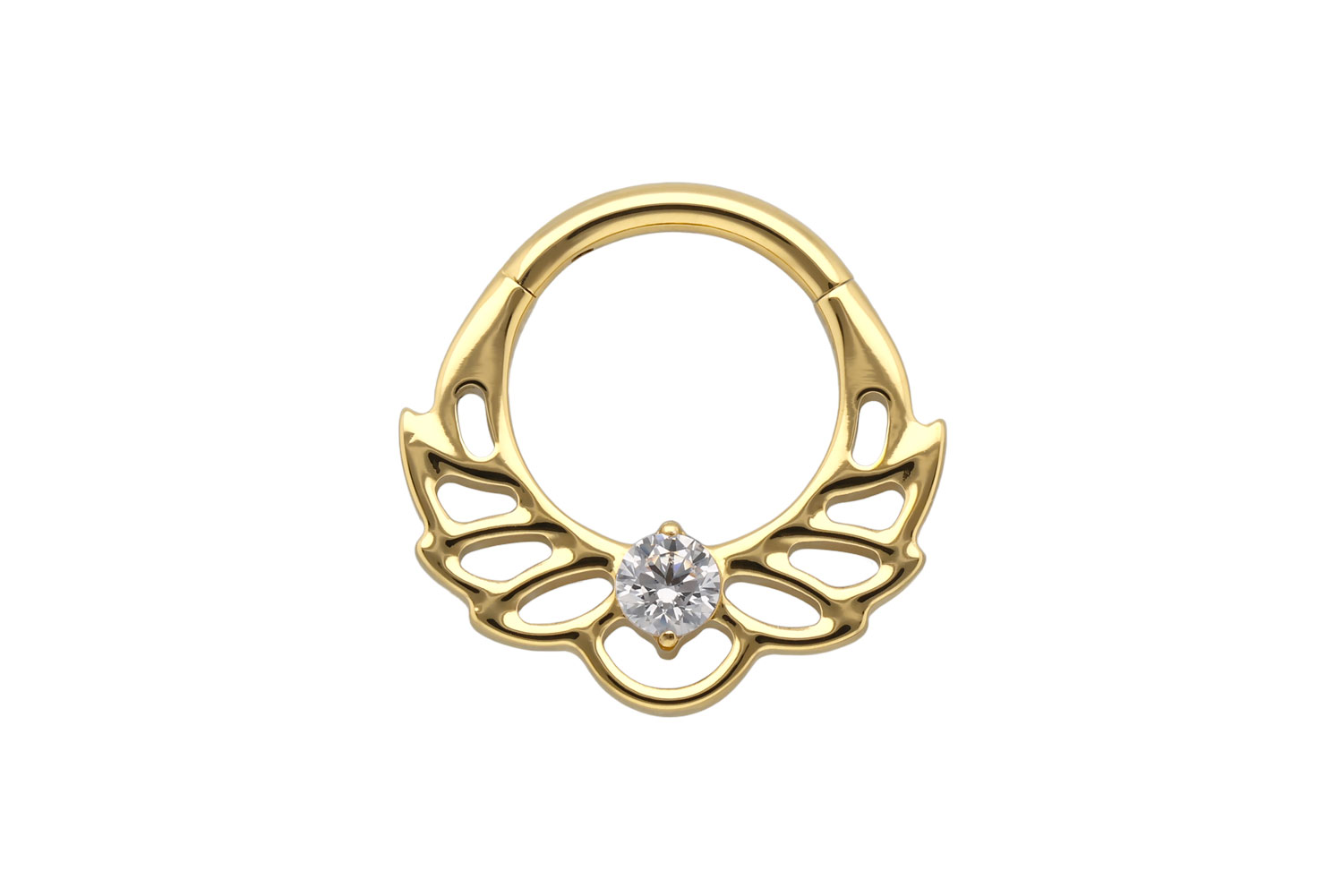 Titan Segmentring Clicker LOTUSBLÜTE