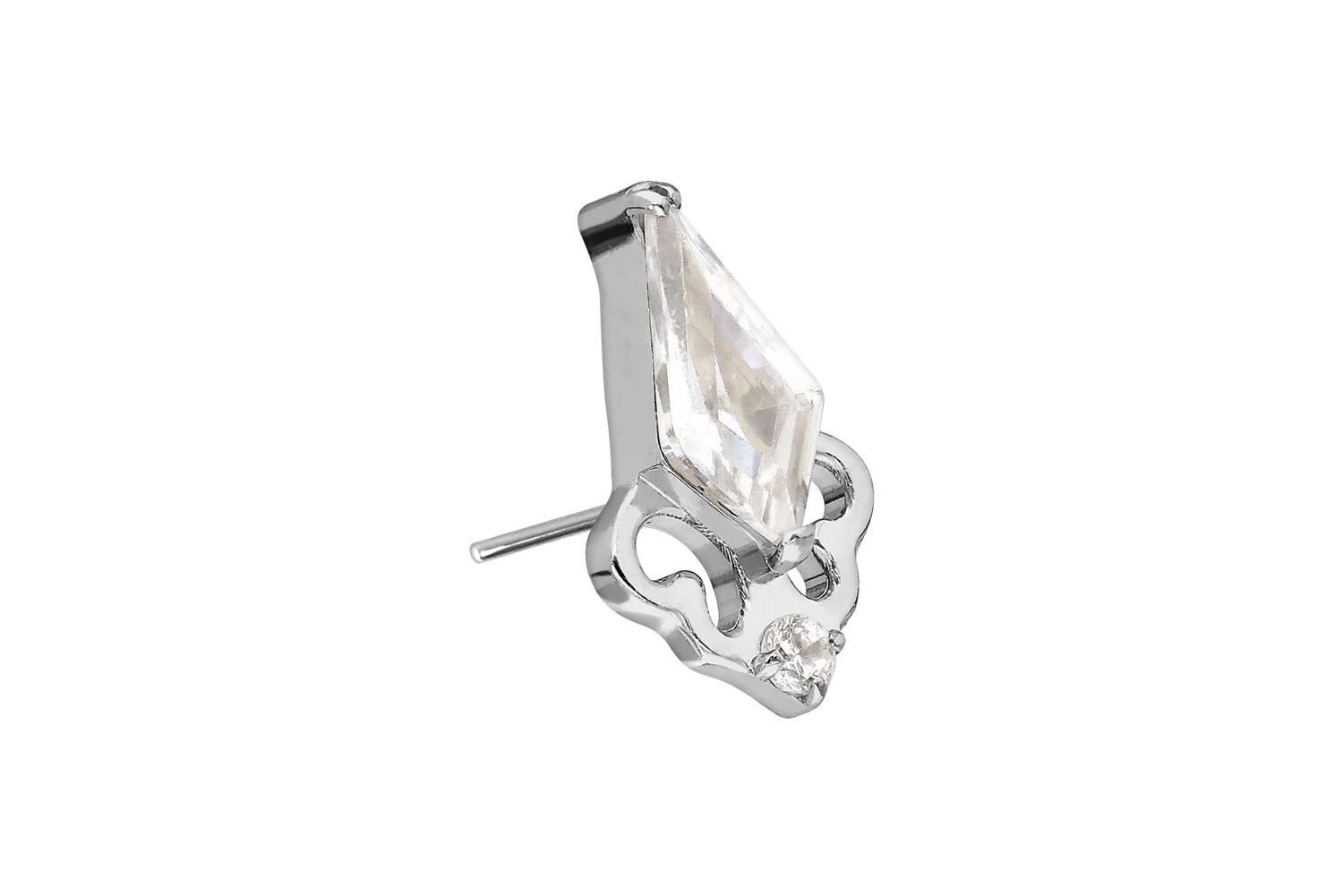 Titan Aufsatz mit Push Pin KRISTALLSCHILD
