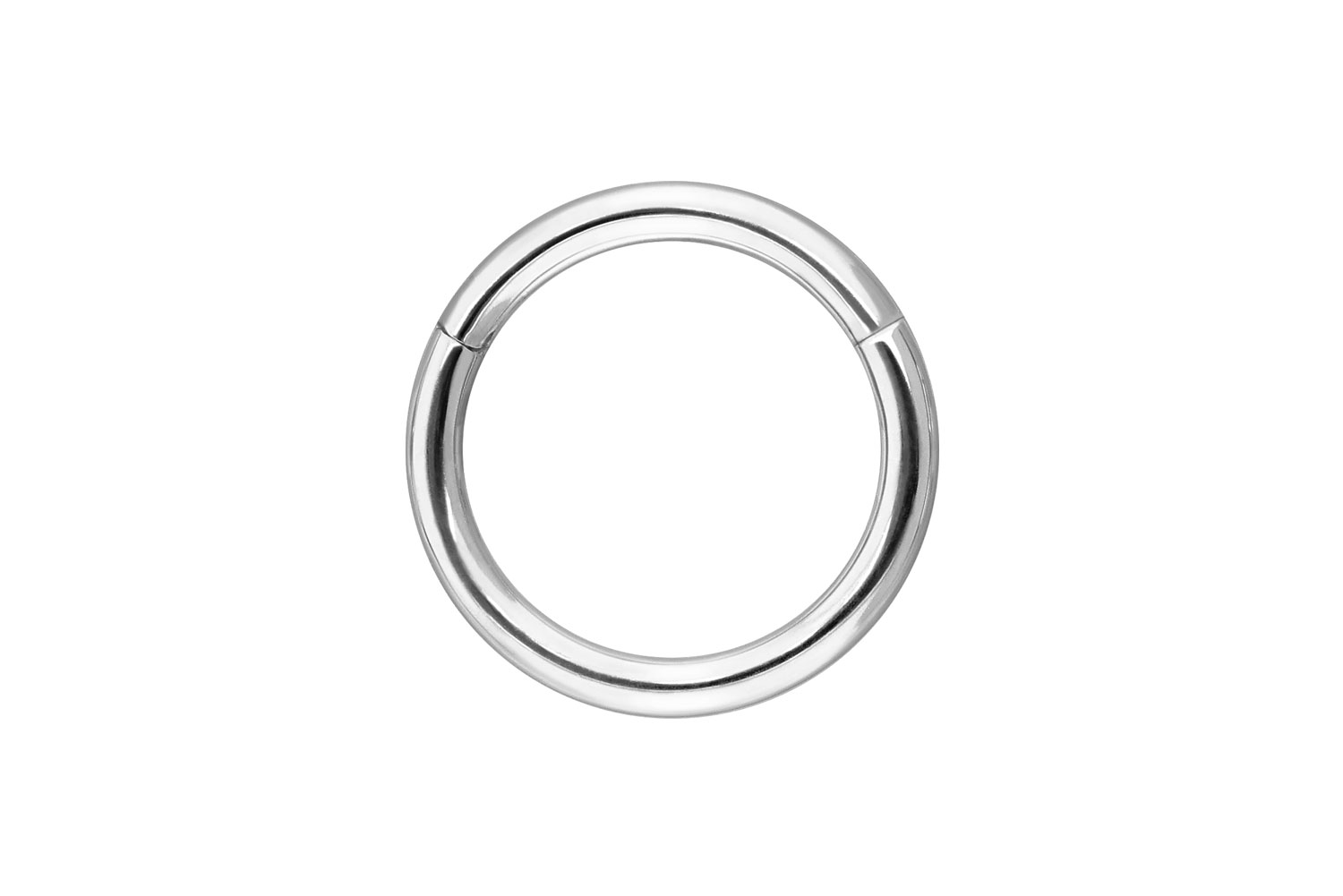 14/18 carat gold segment ring clicker