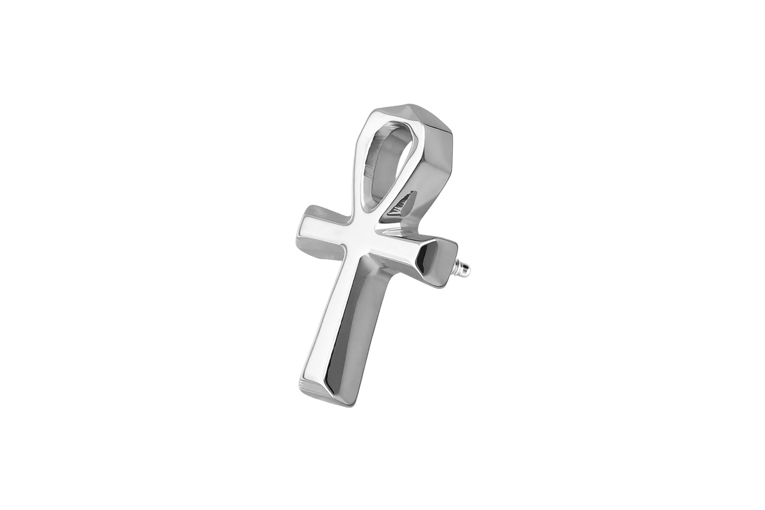 Titanium screw-in attachment with external thread ANKH