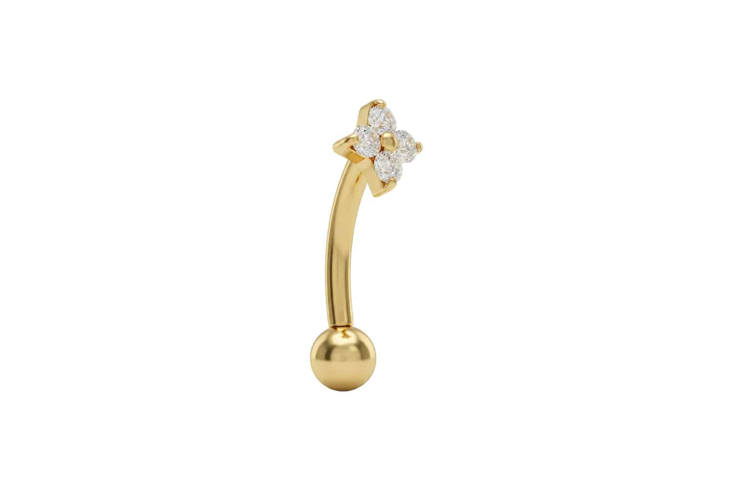 Titan Banane mit Push Fit KRISTALLBLUME