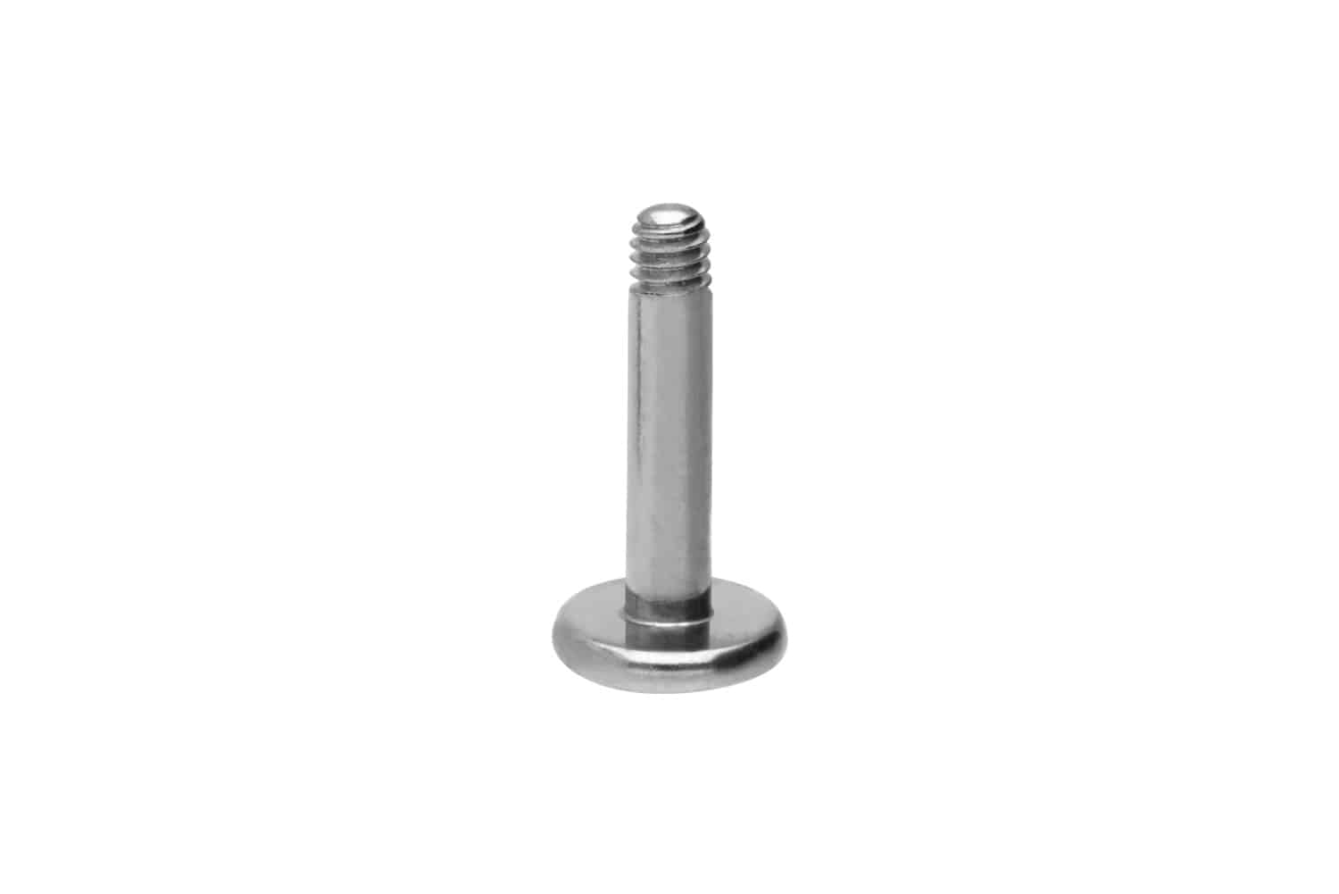 Titanium labret without ball