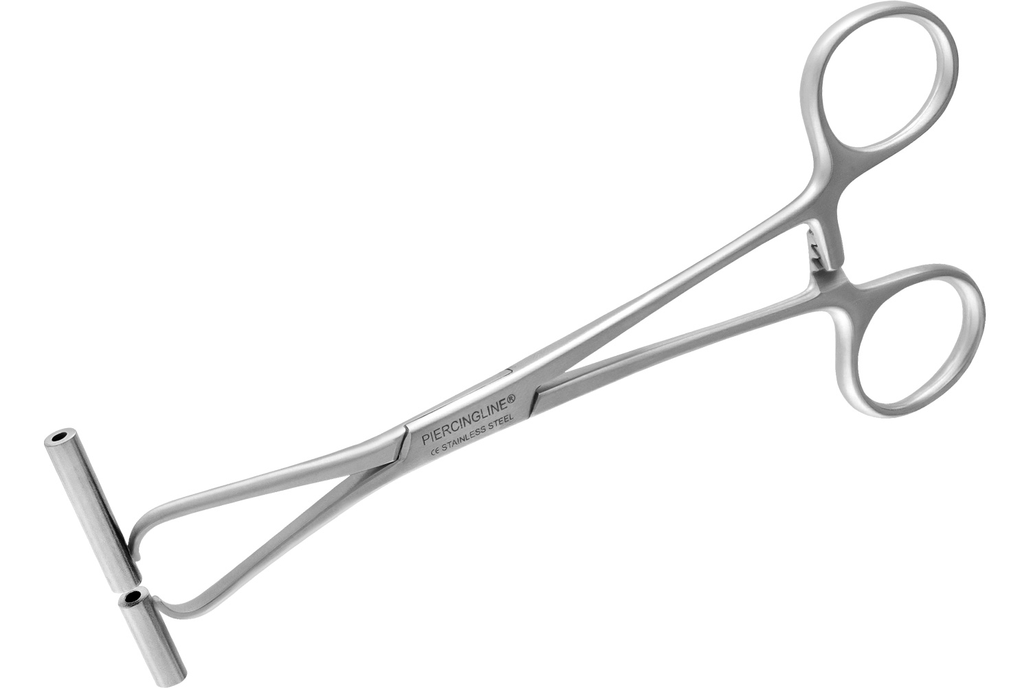 Stainless steel septum pliers long