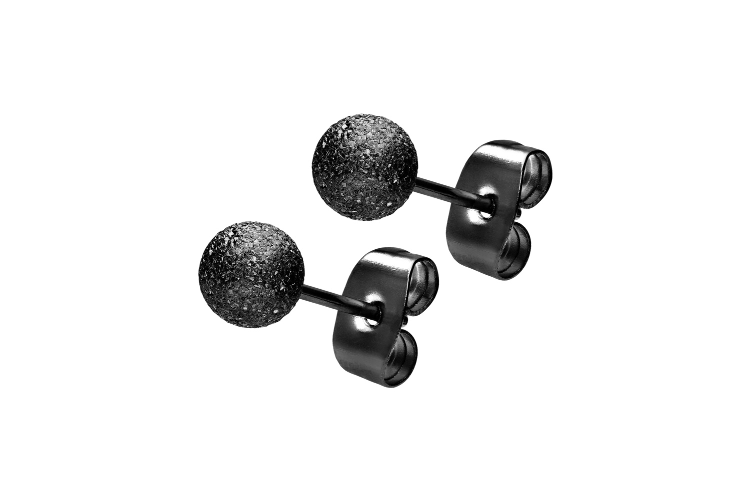 Surgical steel ear studs DIAMOND LOOK