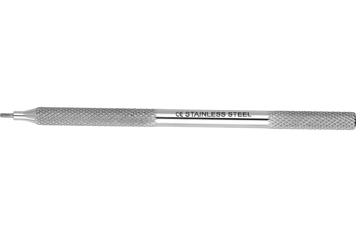 Stainless steel removing tool for dermal anchors