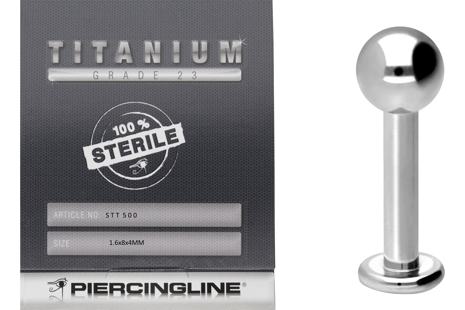 Sterilisiertes Titan Labret