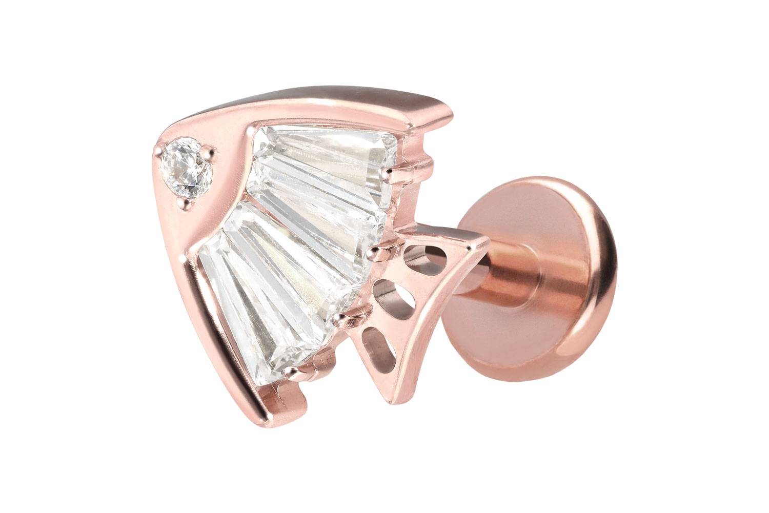 Titan Labret mit Push Fit KRISTALLFISCH