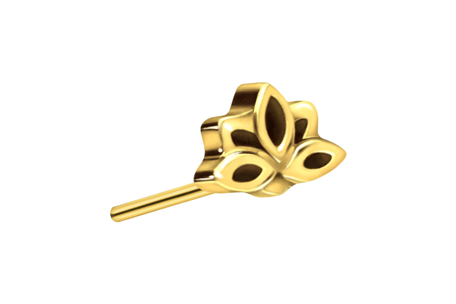 Titan Aufsatz mit Push Pin LOTUSBLÜTE