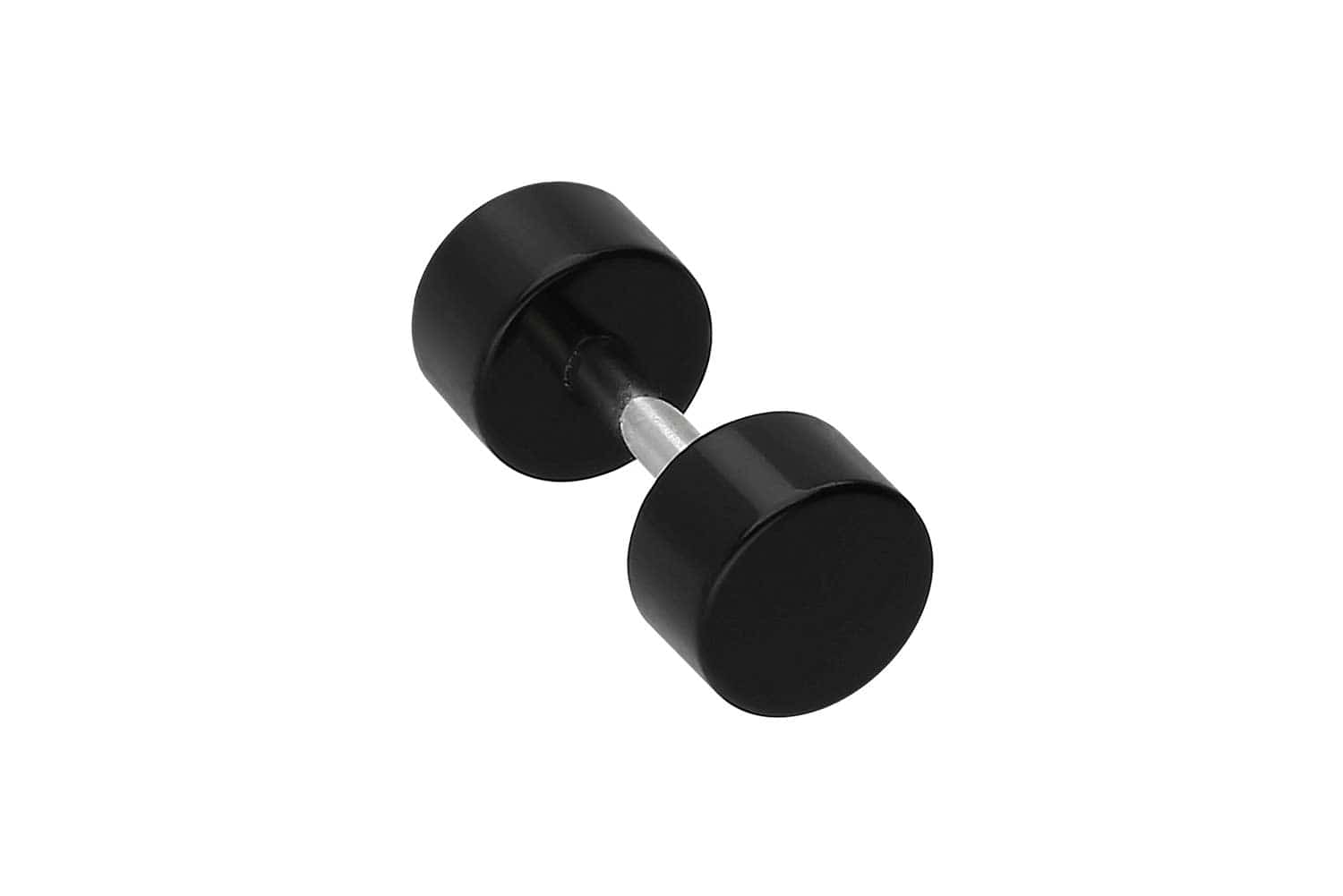 Acryl Fake Plug SCHWARZ
