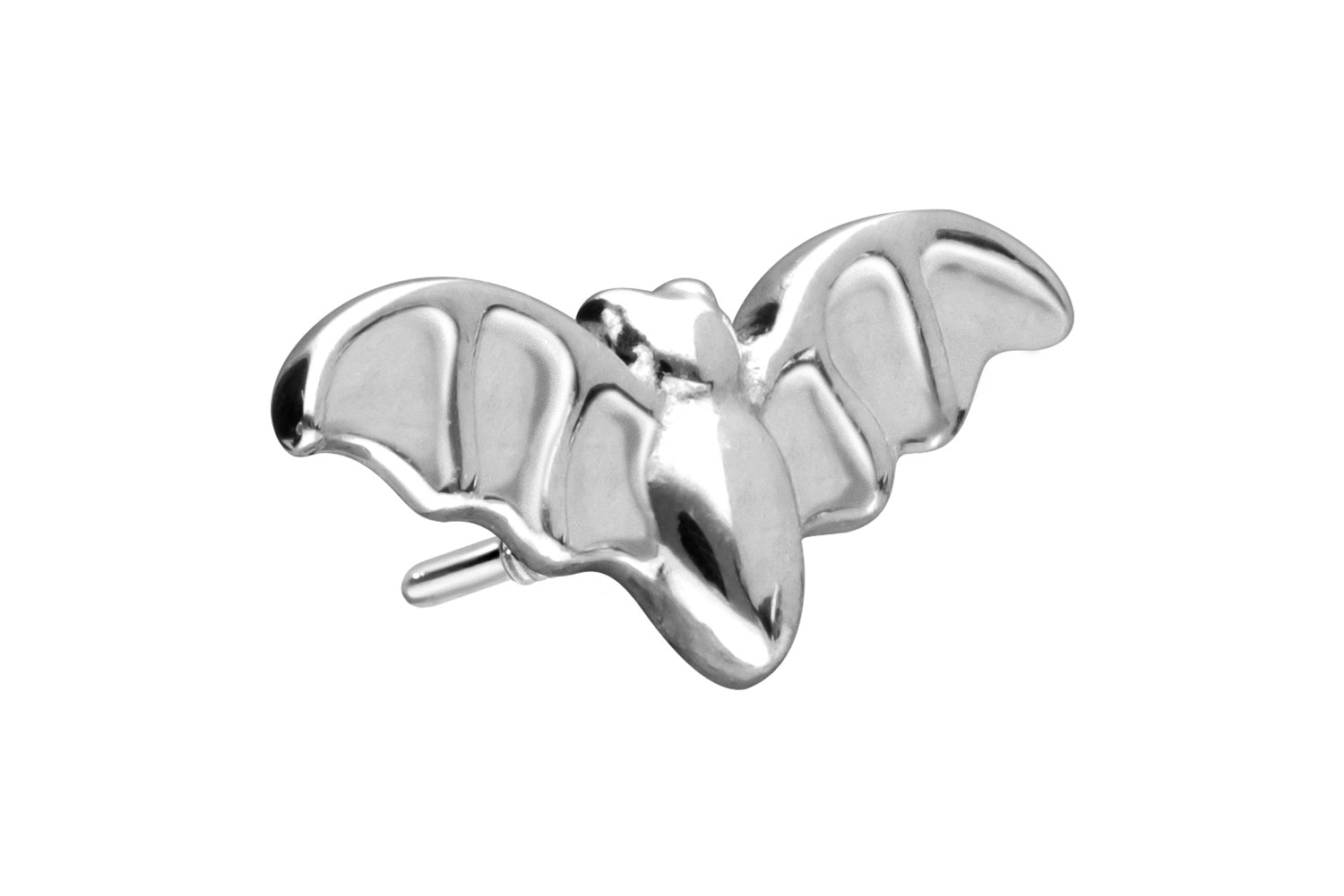 14 Karat Gold Schraubaufsatz mit Außengewinde FLEDERMAUS