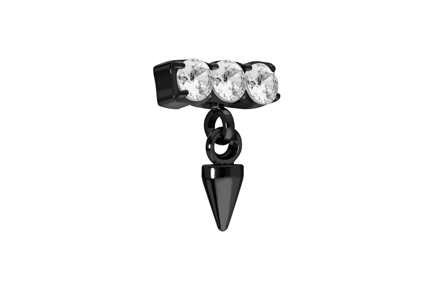 Titan Schraubaufsatz mit Außengewinde KRISTALLBALKEN + SPITZE ++SALE++