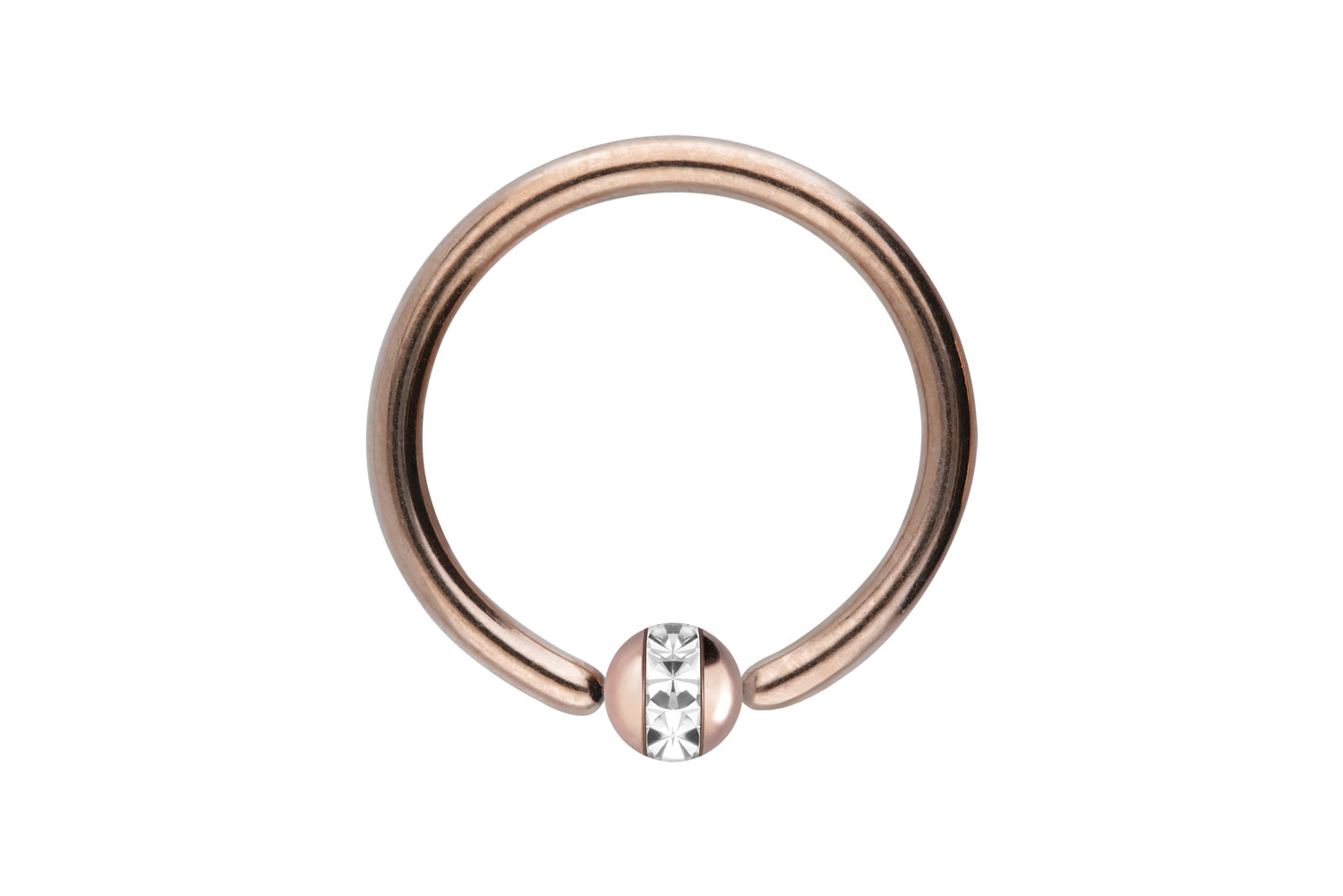 Chirurgenstahl Klemmkugelring EPOXY-RING-KUGEL