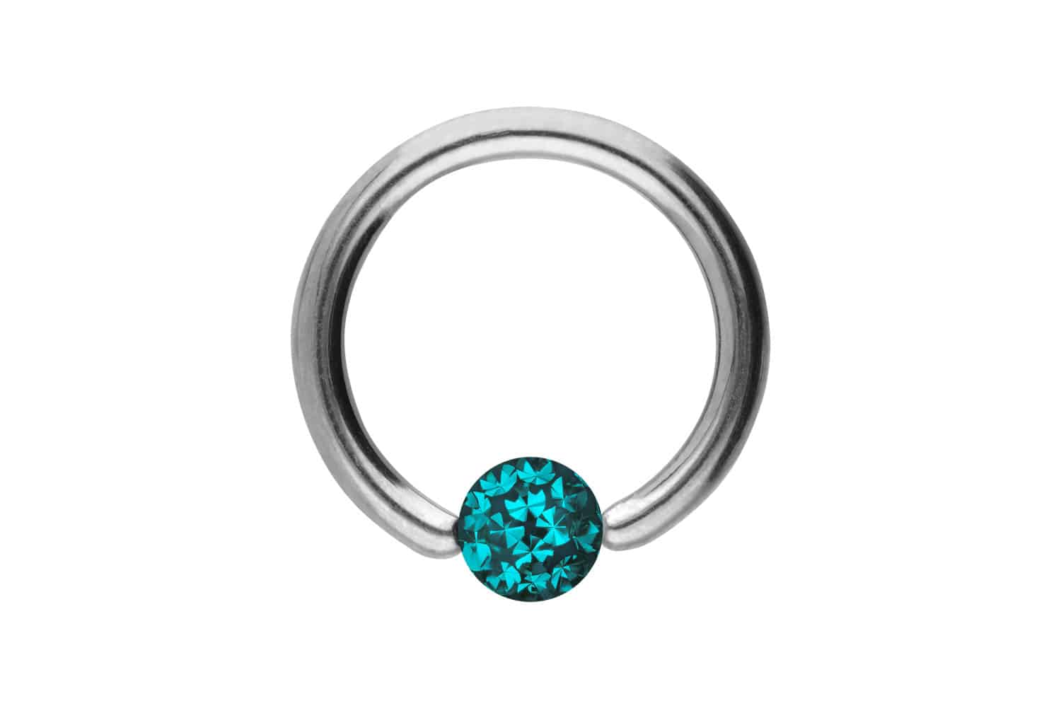 Surgical steel ball closure ring EPOXY BALL