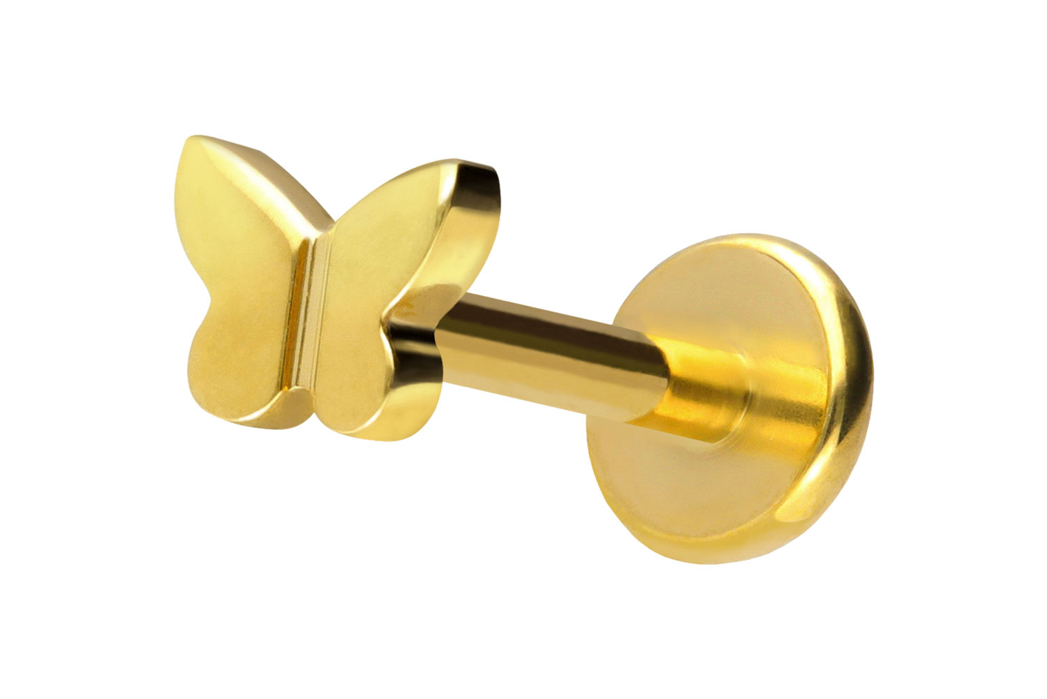 Titan Labret mit Push Fit SCHMETTERLING Titan Labret mit Push Fit SCHMETTERLING